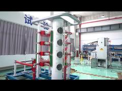 Πελάτες από το εξωτερικό επισκέπτονται τη δοκιμή διακοπτών στο εργοστάσιο Tianan