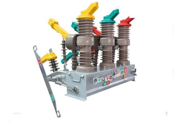 Outdoor Column High Voltage Circuit Breaker , Three Phase Circuit Breaker Pole - Mounted