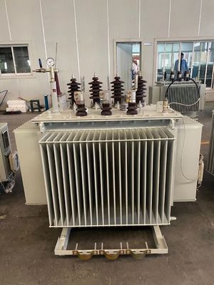 45 Oil Grade ONAN Cooling 400kVA Transformer For Oil And Gas Industry